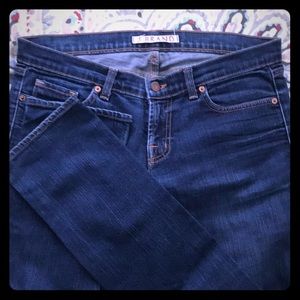 JBrand low rise front Skinny/Straight Jeans